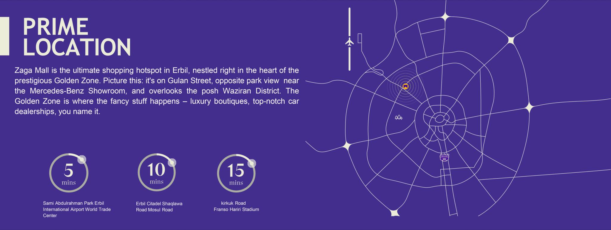 Zaga Mall Map