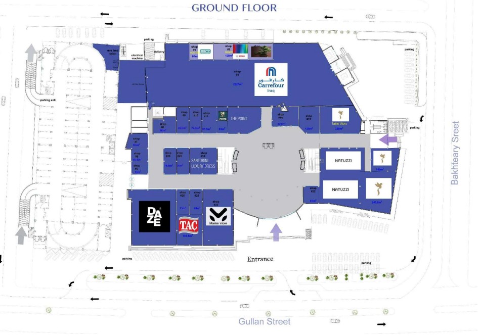 Mall Directory Map